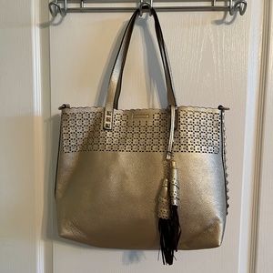 Gold Tote with Tassells